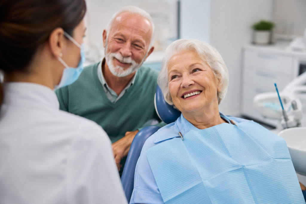 senior dental care Burlington dentist
